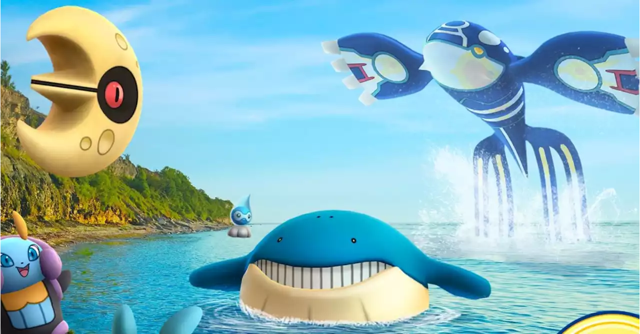 Today Is Primal Kyogre Raid Hour In Pokémon GO: Hidden Gems