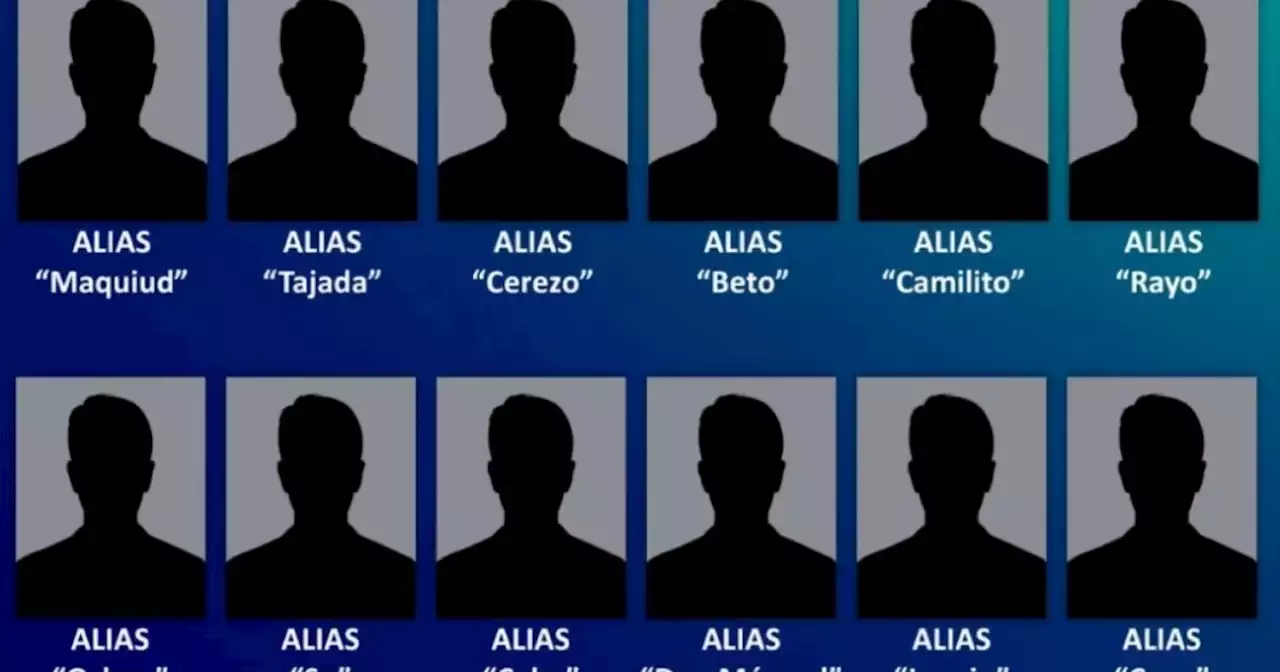 Autoridades divulgaron el cartel de los 12 delincuentes más buscados en Manrique