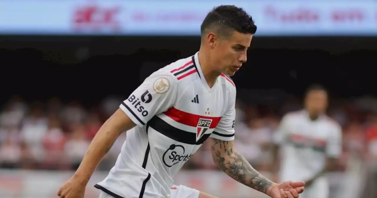 Partido hoy Sao Paulo: detalles del debut de James Rodríguez en Copa Sudamericana