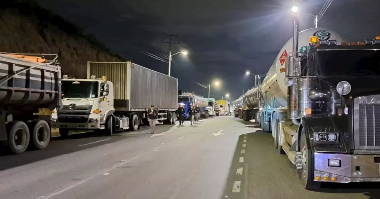 Reportan trancón en el sector de Yomasa, sur de Bogotá, por manifestaciones