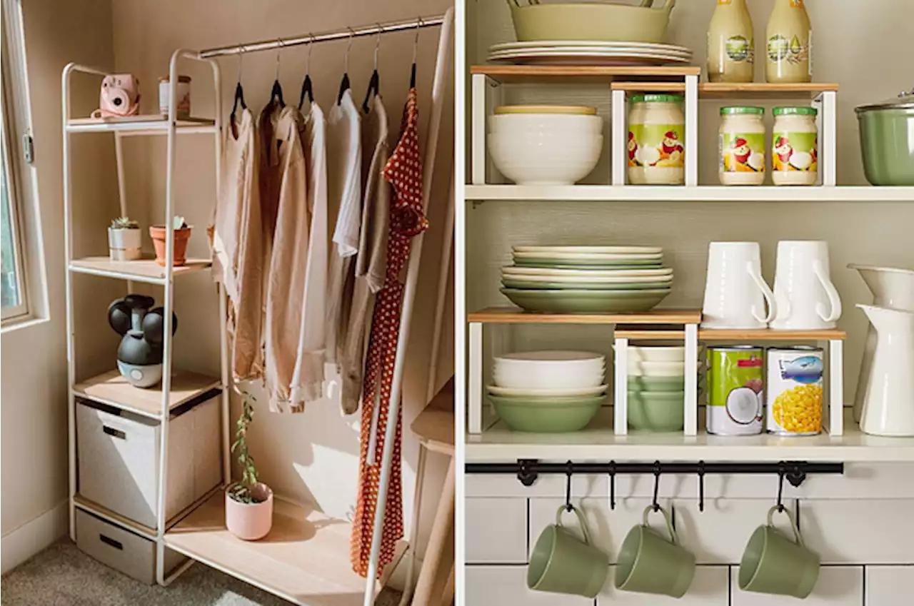 35 Simple Organizers That'll Reinvent Your Entire Space