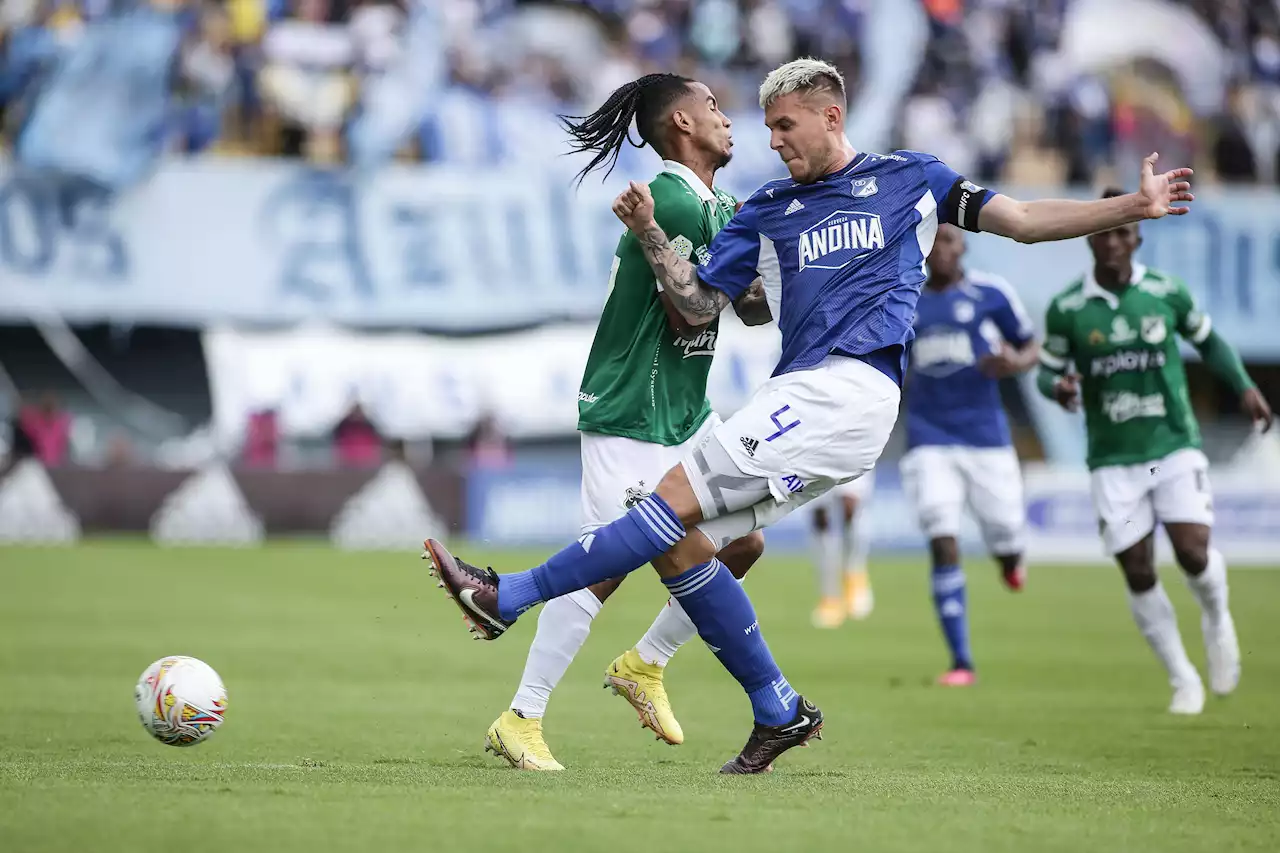 Millonarios visita al Cali con ocho cambios en su nómina