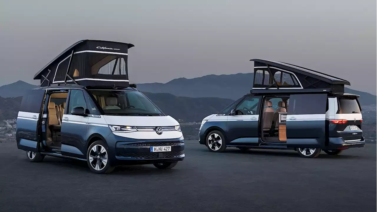 Volkswagen Unveils All-New PHEV California Concept With More Batteries And Doors Than Ever