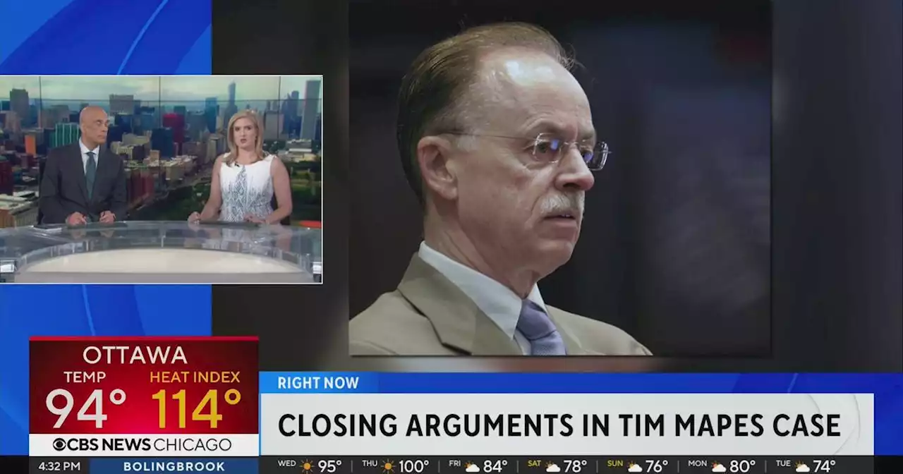 Jury hears closing arguments in perjury trial of former Madigan aide Tim Mapes