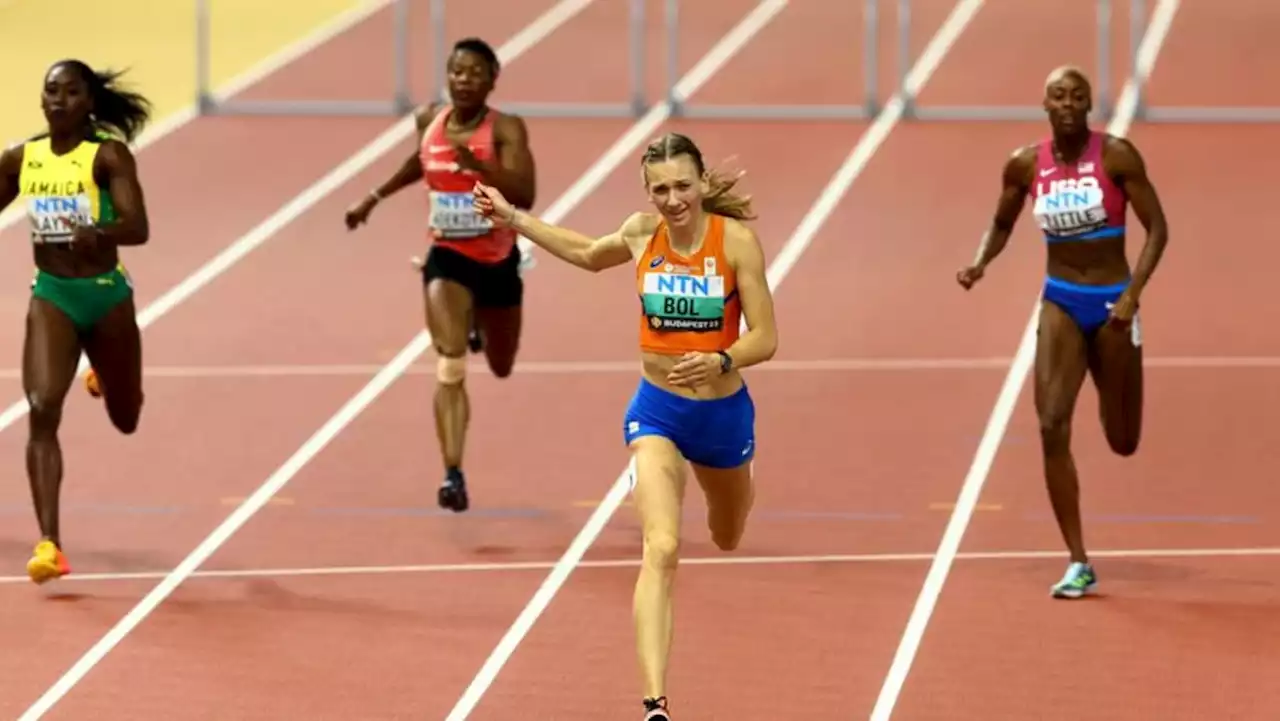 Dutchwoman Bol takes long-awaited gold in 400 hurdles