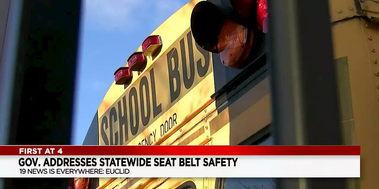 Gov. Mike DeWine addresses if school buses should have seat belts after deadly crash