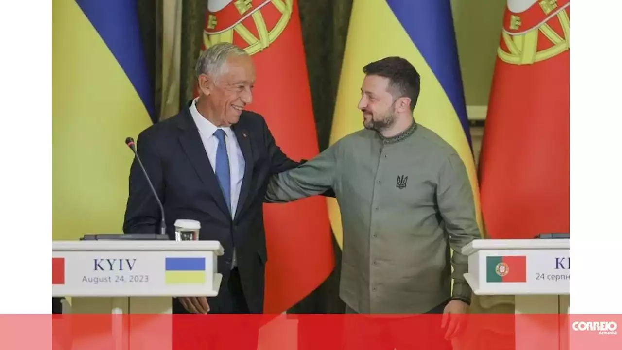 Marcelo deixa garantia em encontro com Zelensky: 'O apoio de Portugal vai durar até quando for necessário'