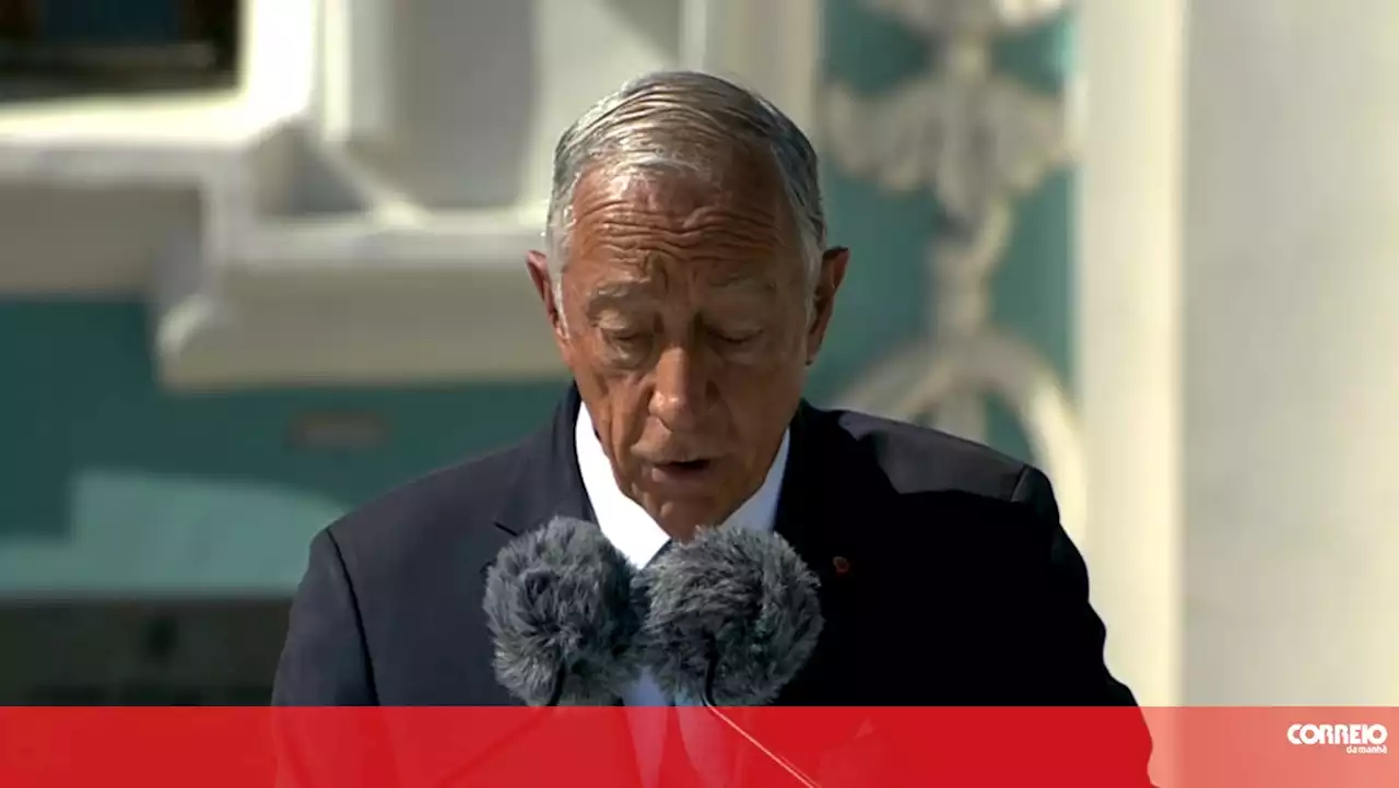 'Viva a Ucrânia independente': Marcelo discursa em ucraniano no 32.º aniversário da independência da Ucrânia