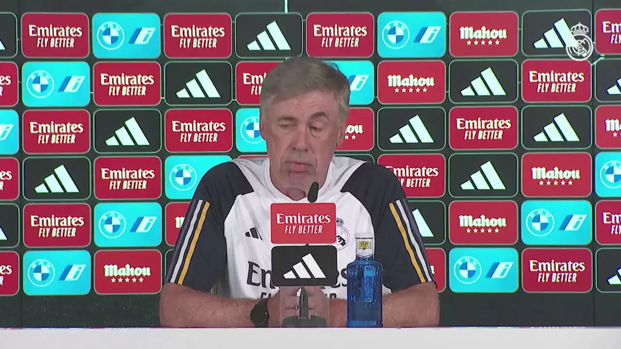 Carlo Ancelotti, sobre Luis Rubiales: 'Ha sido un comportamiento que no me ha gustado' | Video