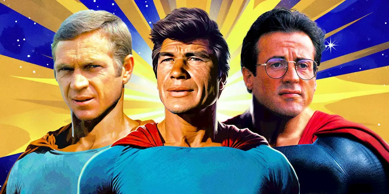 Clint Eastwood, Sylvester Stallone, & More Legends Who Were Almost Superman