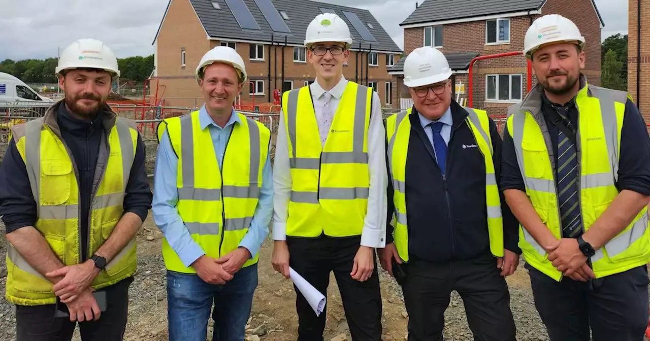 MSP visits housing development to learn importance of new energy-efficient homes