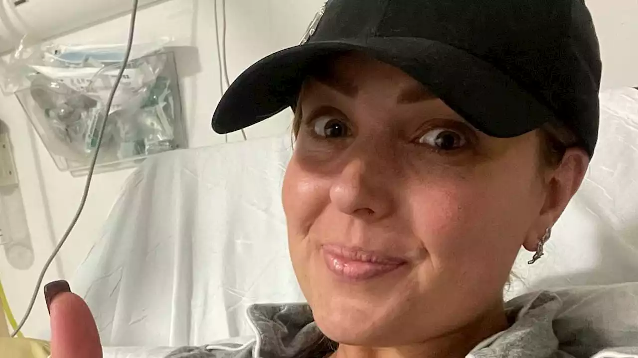 Amy Dowden reveals she has blood clots amid chemotherapy treatment