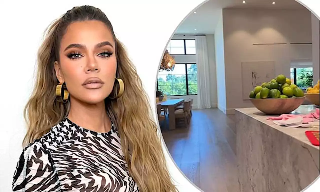 Inside Khloe Kardashian's VERY spacious kitchen