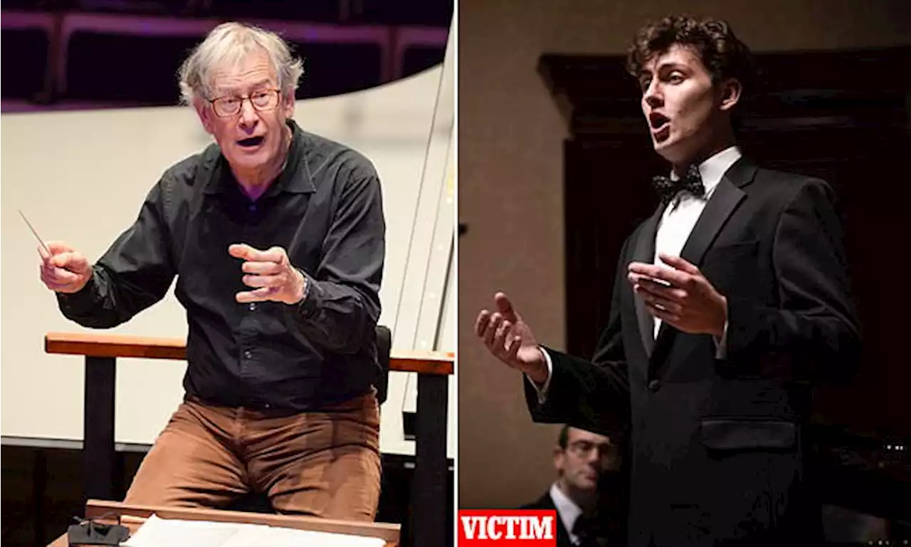 Pictured: Choir singer 'punched' by world renowned conductor