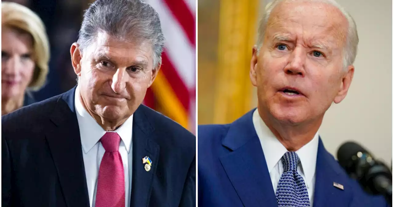 Joe Manchin bashes Biden over Gulf of Mexico drilling decision: 'Kowtow to environmentalists'