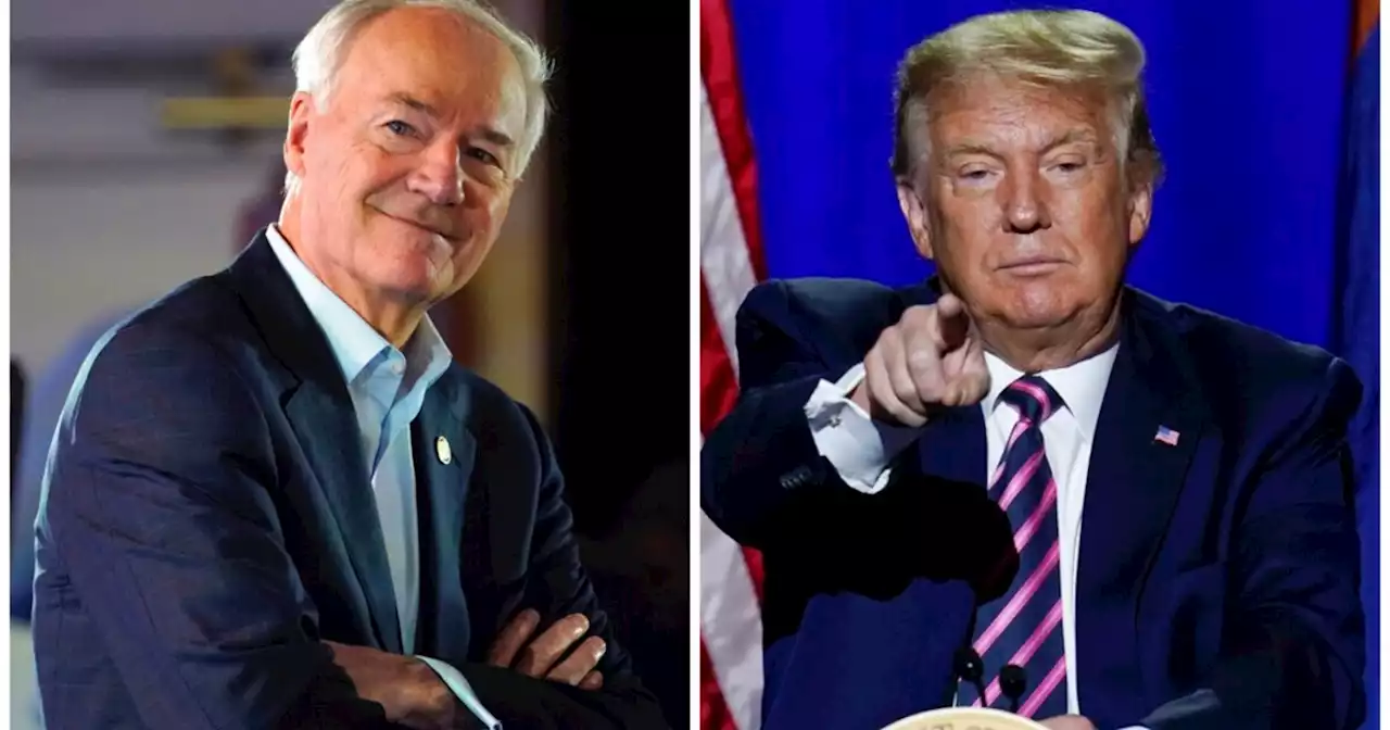 Republican debate: Trump hints that Asa Hutchinson shouldn't run for president