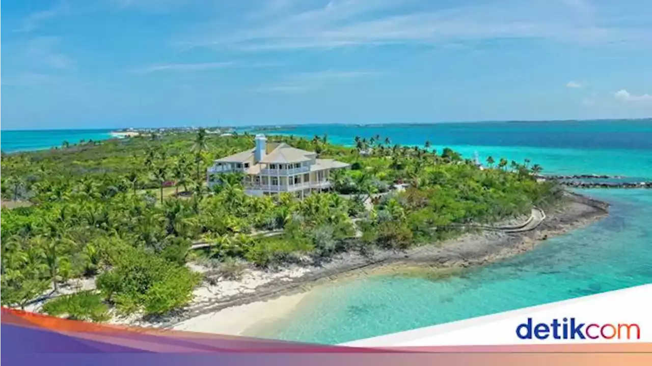 Mengintip Arsitektur Vila Mewah Bergaya Eropa di Pulau Pribadi Bahama