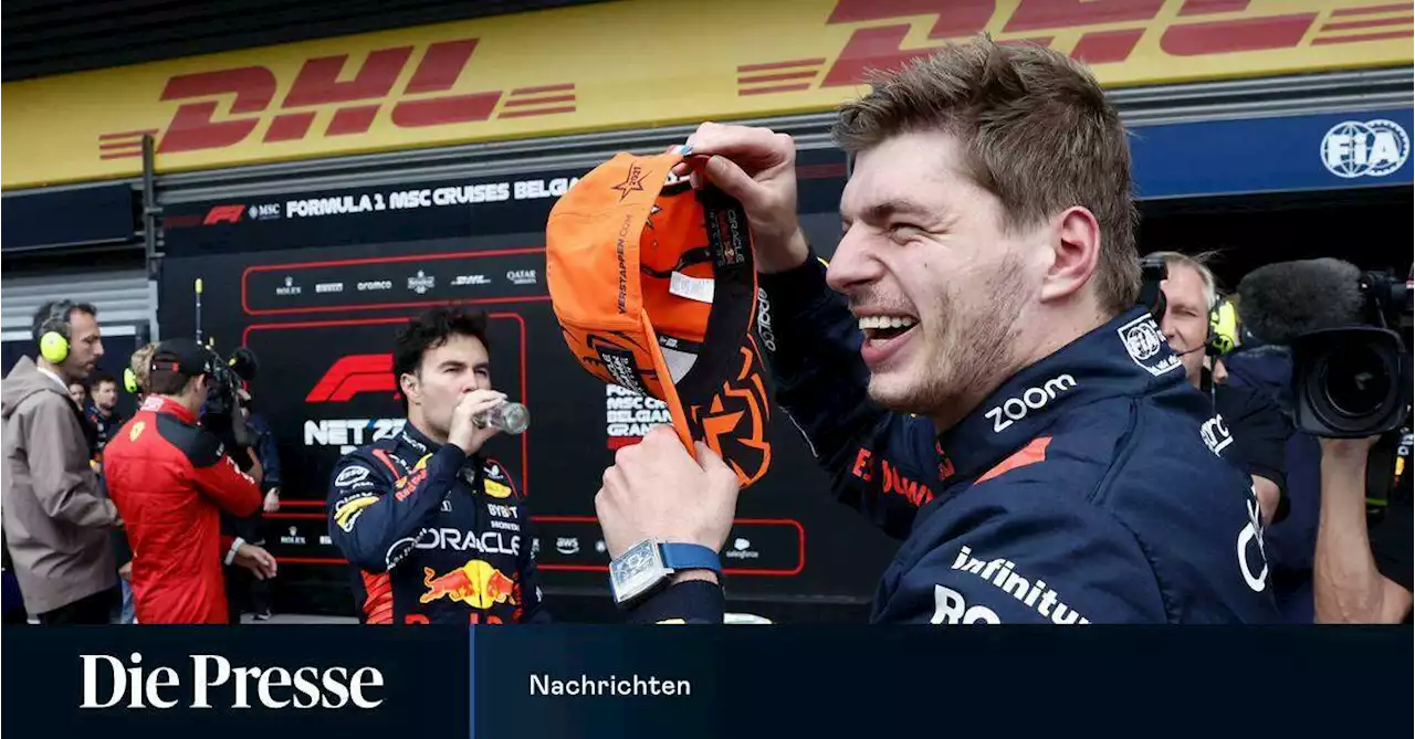 Dünen-Party für Formel-1-Dominator Verstappen