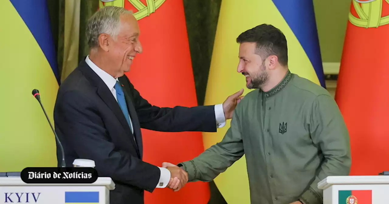 Marcelo espera ver Zelensky em Portugal ″mais rapidamente do que se pensava″