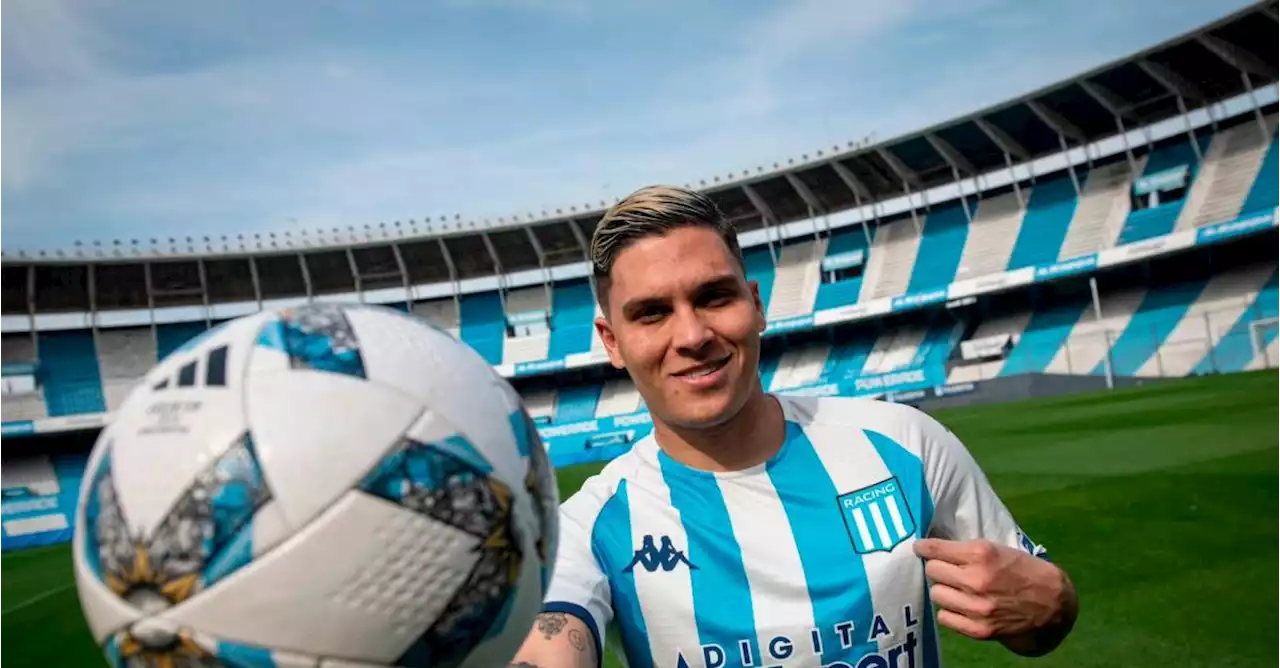 Juanfer Quintero podría debutar con Racing en el duelo volcánico de Copa Libertadores ante Boca Juniors