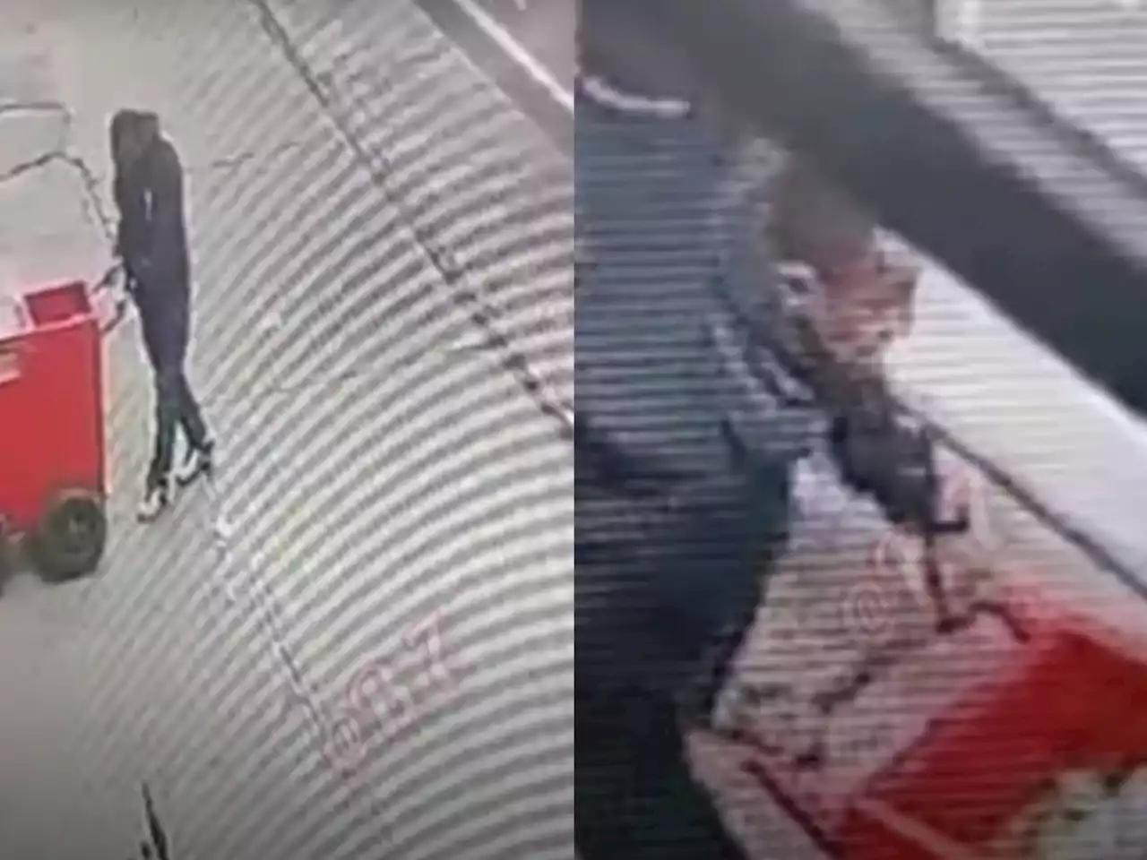 (Video) ni los vendedores de tinto se salvan: a este hombre le robaron venta ambulante