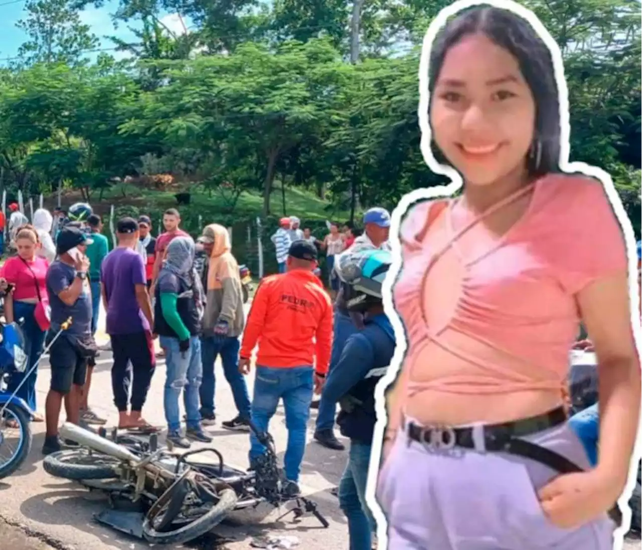 “Mi hija era ejemplar”: drama por muerte de mujer en accidente en moto