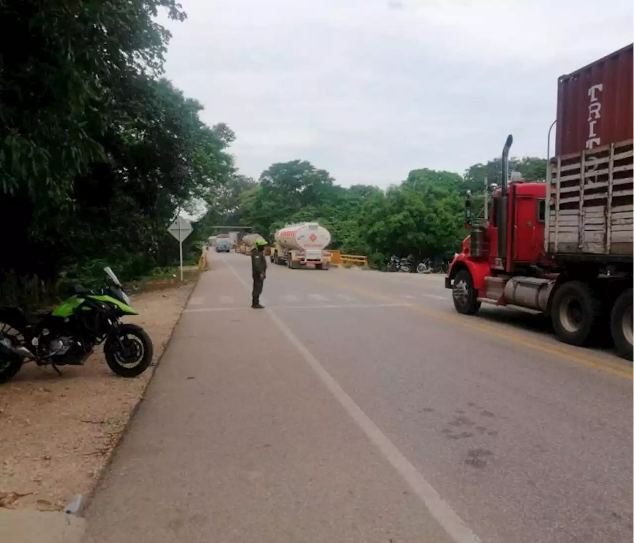 Se levanta bloqueo en carretera Troncal de Occidente