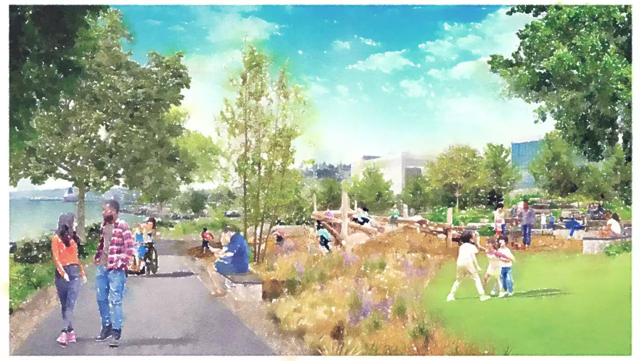 New initiative looks to improve parks, accessibility along Seattle's Elliott Bay