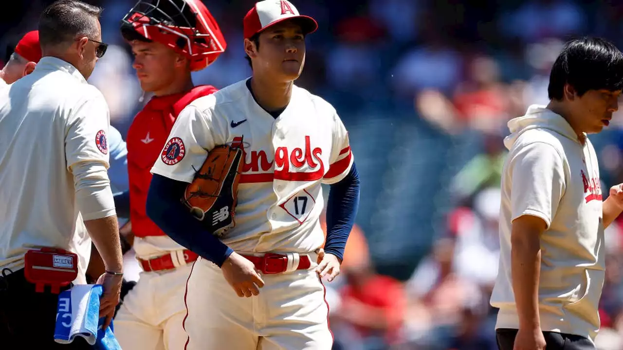 Did Shohei Ohtani pitch as an Angel for the final time?