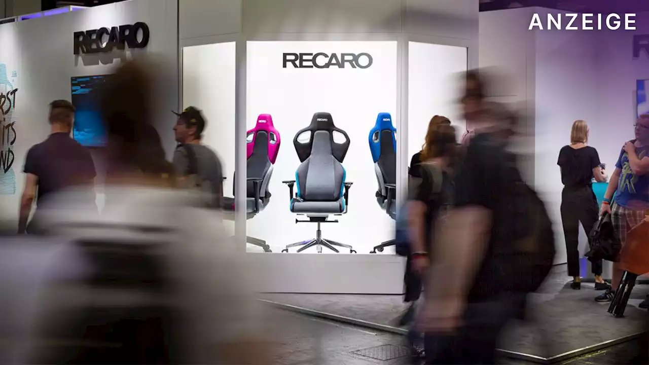 Einmal bequem sitzen auf der gamescom 23 - das gibt’s nur bei RECARO Gaming