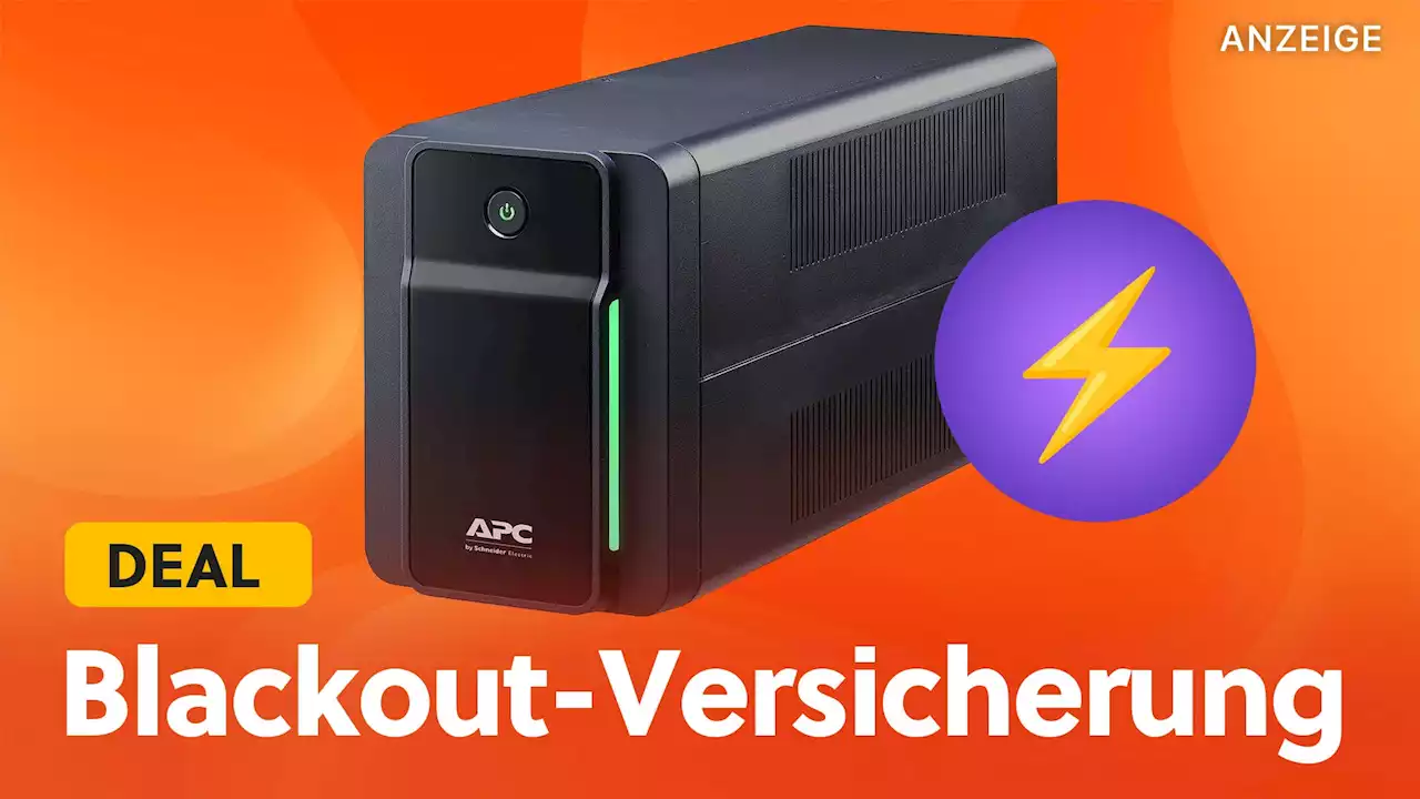 Sichert eure teure Hardware gegen Überspannung mit einer unterbrechungsfreien Stromversorgung auf Amazon