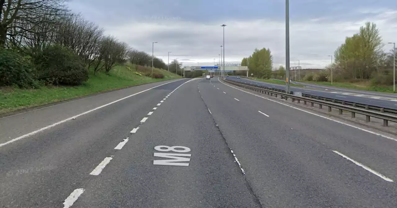 Motorcyclist fighting for his life in hospital after serious crash on M8