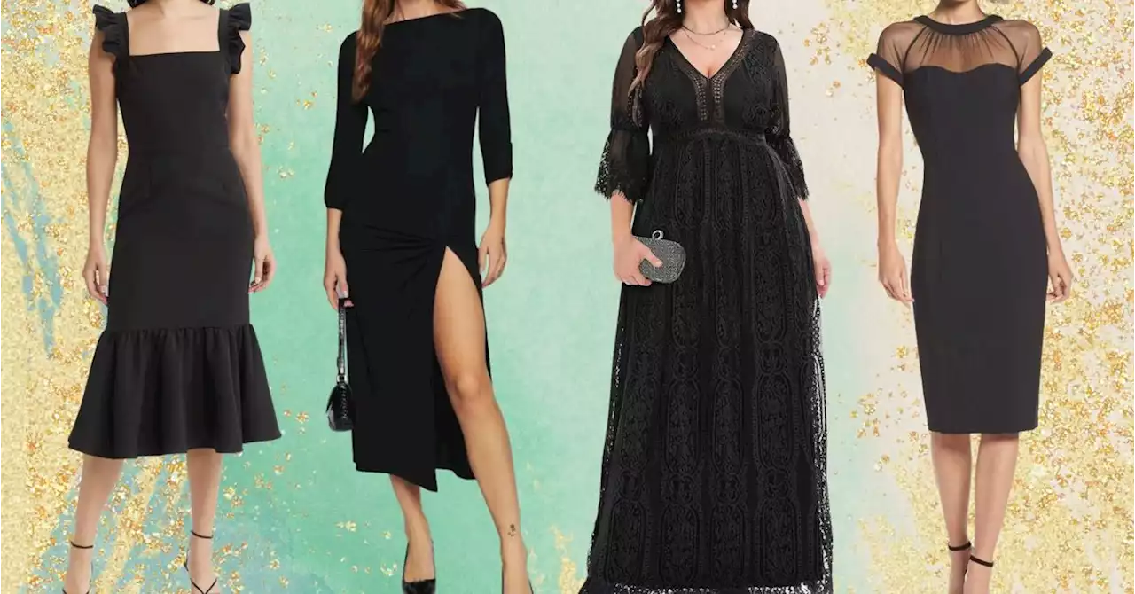 Affordable Black Dresses That You Can Wear To A Fall Wedding