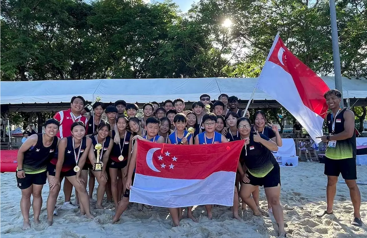 Singapore shows grit and determination with impressive medal haul at Asia Youth Pacific Beach Championships