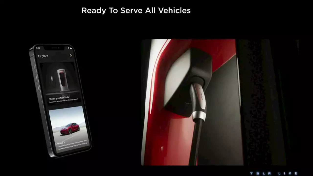 Tesla Installed The First Magic Docks At Superchargers In Canada