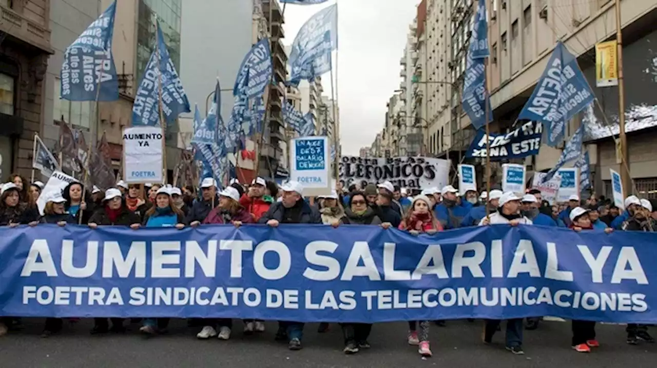 SUELDO: gremio amenaza con paralizar Telefónica, Telecom y Claro