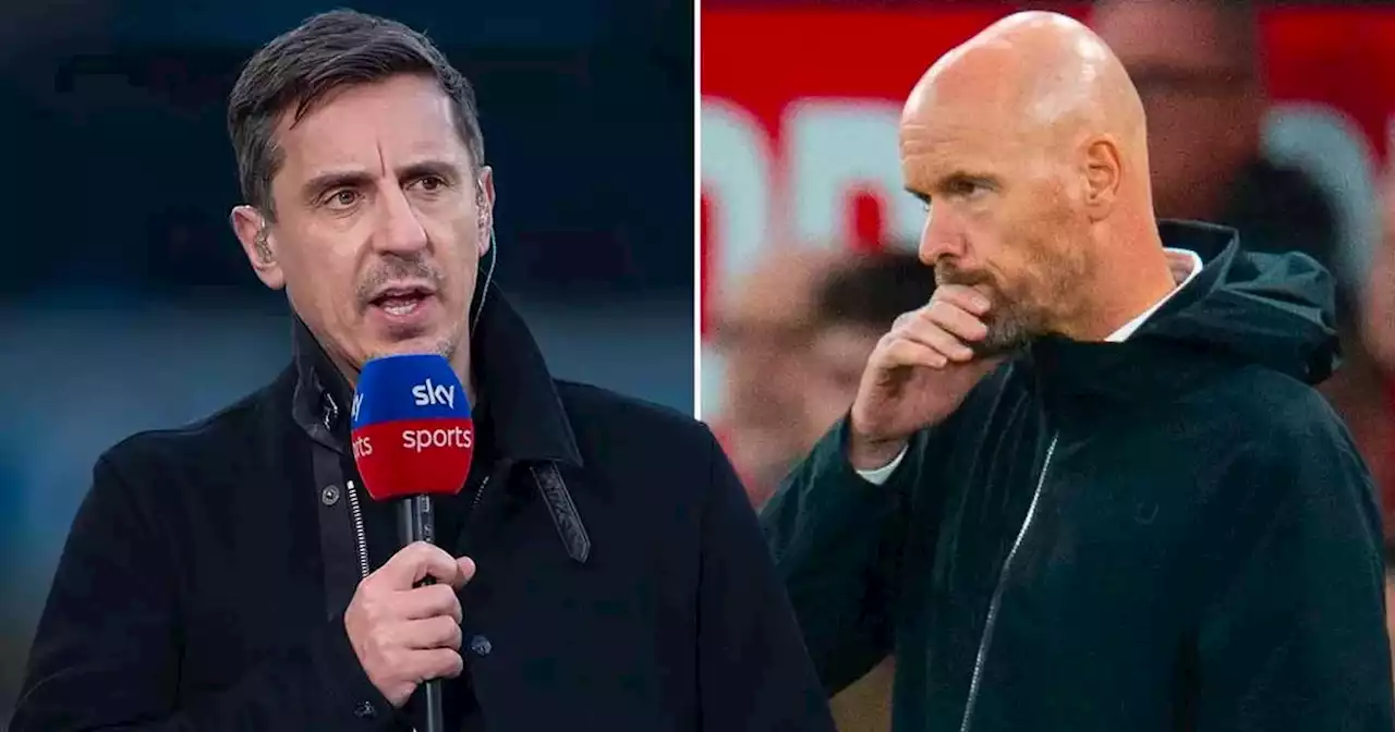 Ten Hag makes Man Utd transfer call on star Neville liked to see 'eating noses'