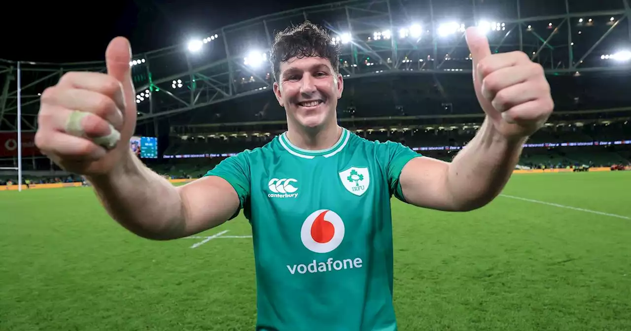 Tom Stewart handed first start as Ireland make 13 changes for Samoa clash