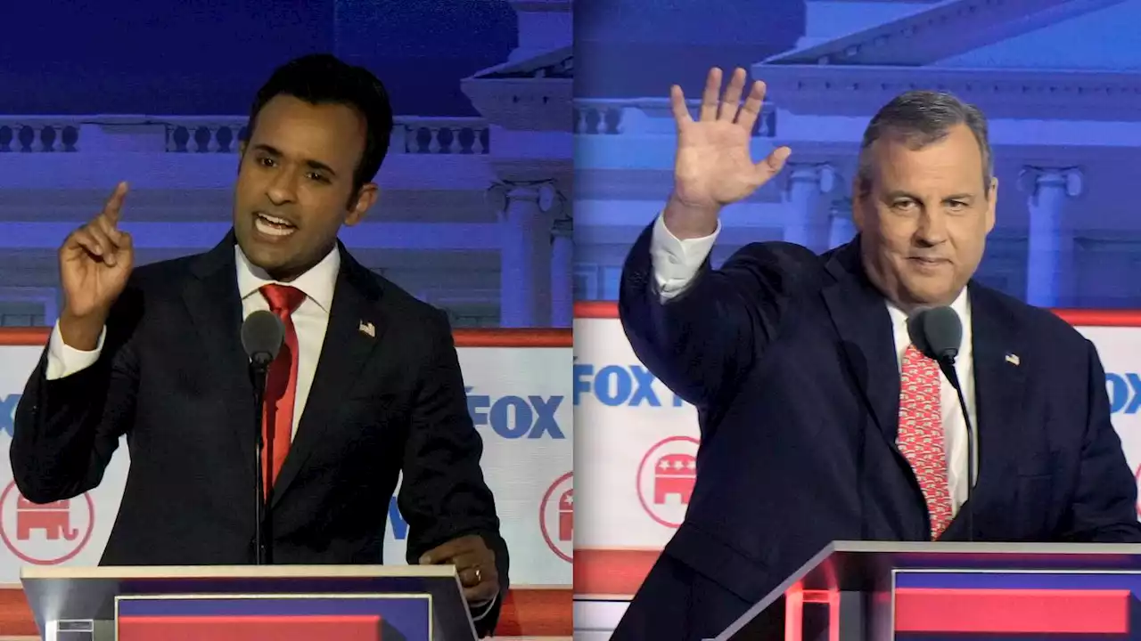 GOP debate: Chris Christie trashes Vivek Ramaswamy as an 'amateur' who 'sounds like ChatGPT'