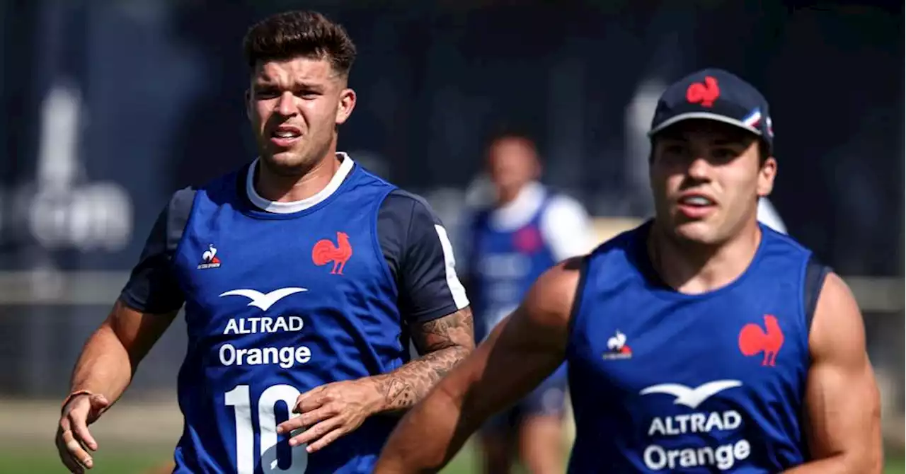 Rugby: une charnière Dupont-Jalibert pour les Bleus face à l'Australie