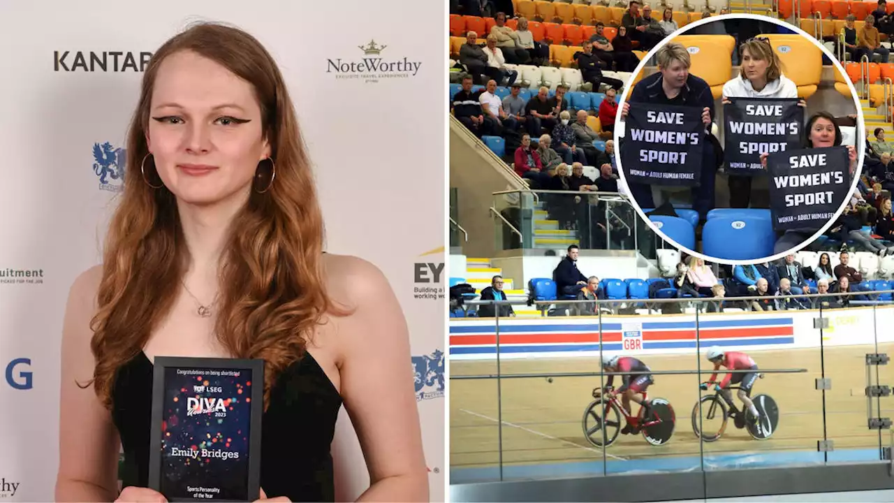 Trans cyclist Emily Bridges will fight British Cycling 'in the courts and streets' after making Vogue 25 ''powerhouse' list