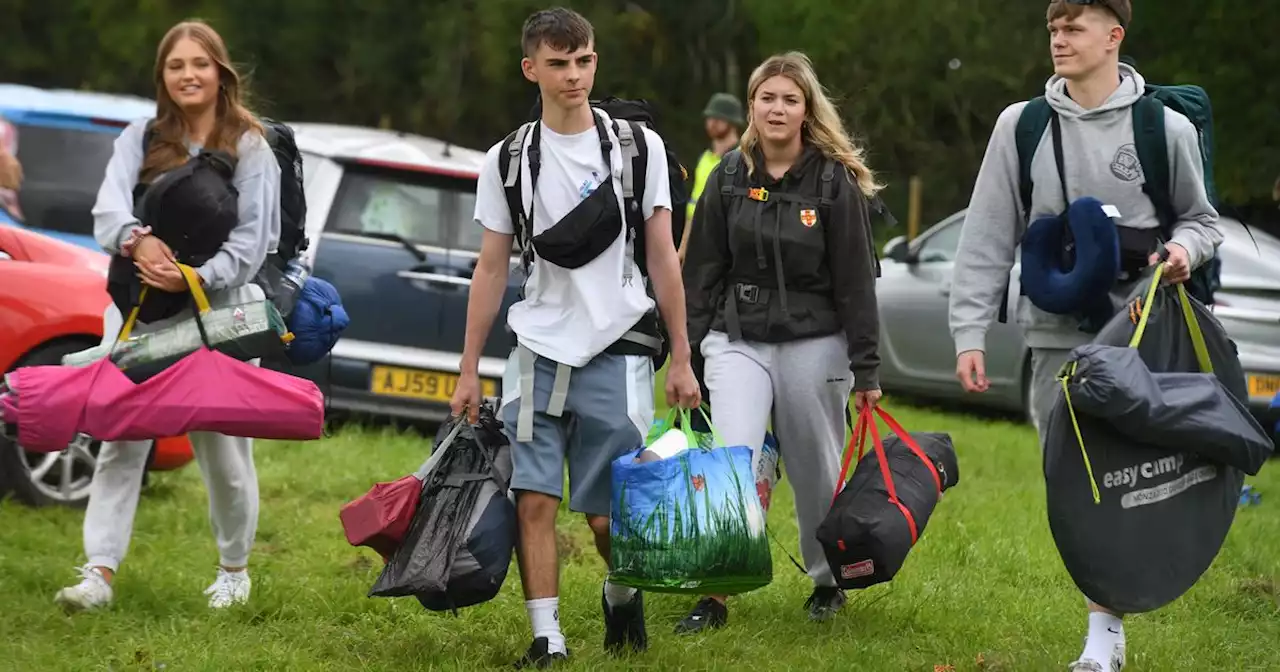 13 Leeds Festival arrival photos as the music starts at Bramham Park