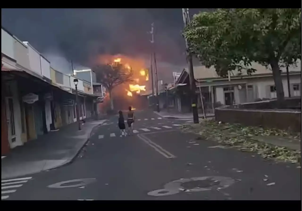 Only Paved Road Out of Maui’s Devastated Town of Lahaina Was Barricaded During Wildfire Evacuation