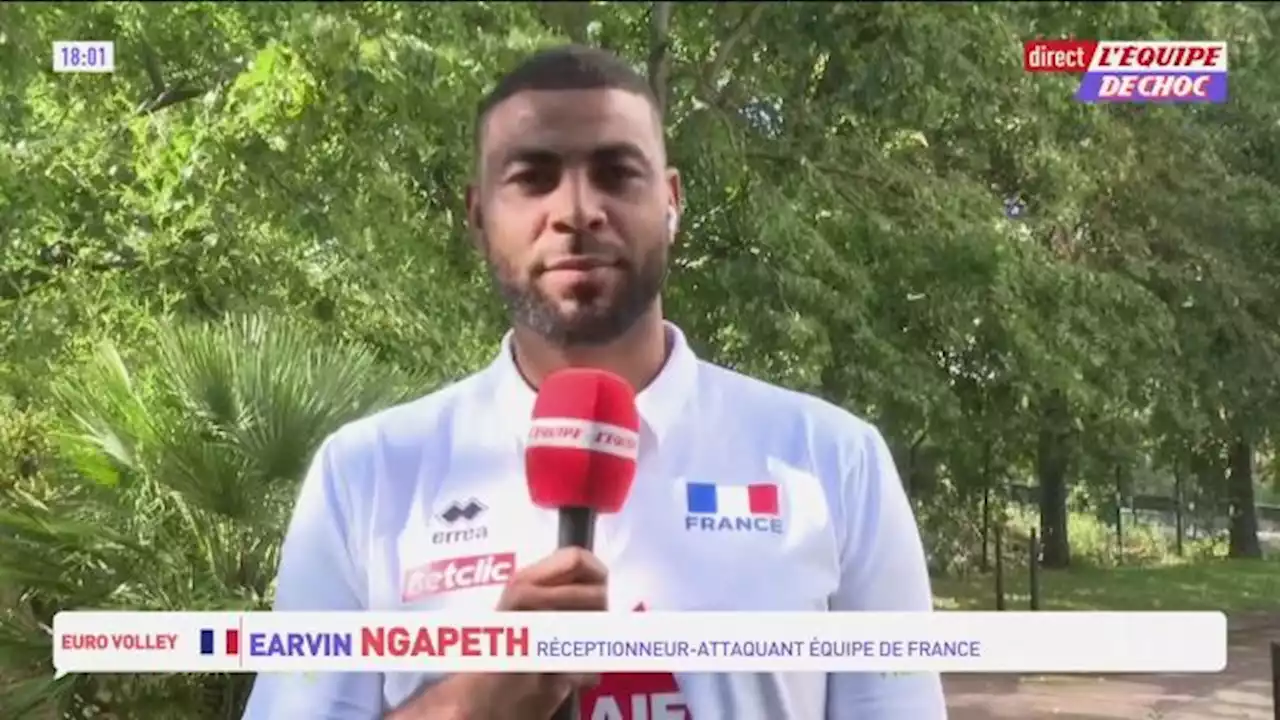 Earvin Ngapeth, à six jours de l'Euro : « J'ai envie de manger du ballon »