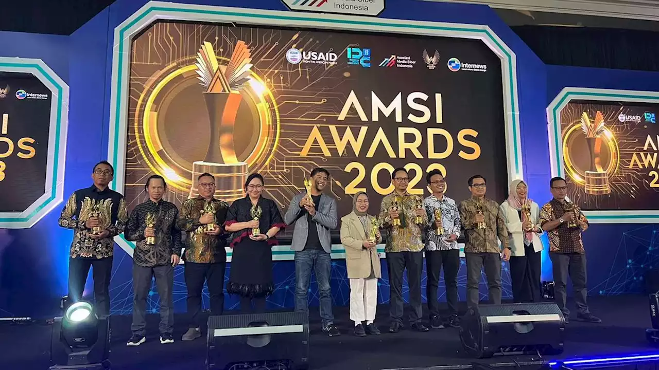 12 Media Online Raih Penghargaan AMSI Awards 2023, Ini Daftarnya