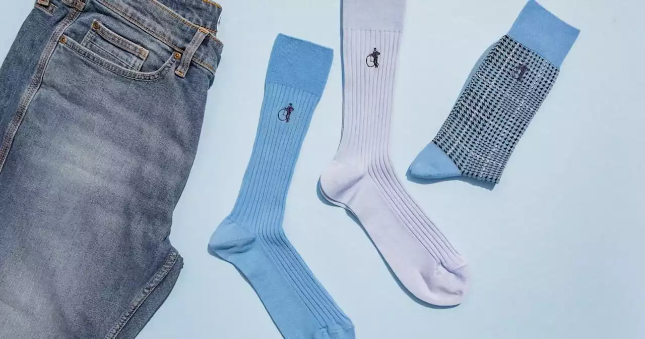 Denim socks? You need to get your feet into the trend of the season