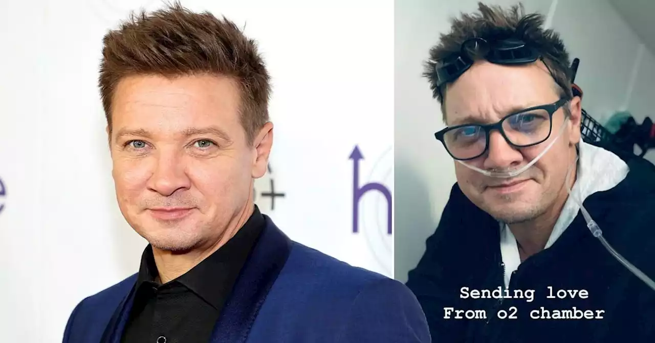 Jeremy Renner reveals brutal realities of accident recovery with tube in nose