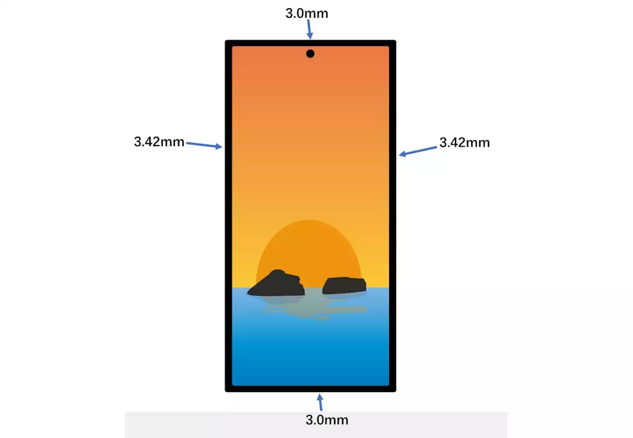 Samsung Galaxy S24 Ultra kan få enorma bezels