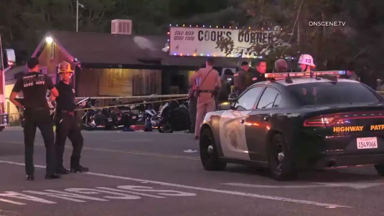 At least 4 dead, including gunman, after shooting at California biker bar