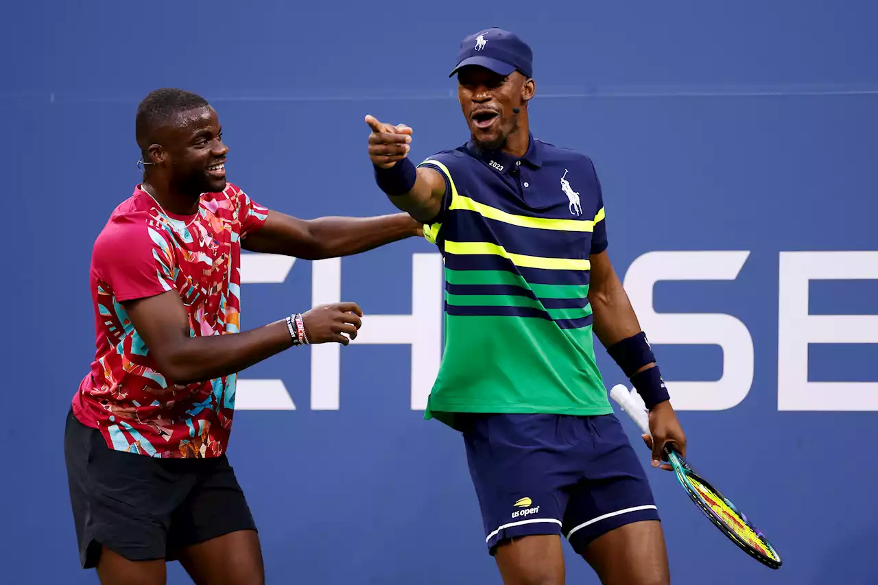 Miami Heat's Jimmy Butler beats tennis No. 1 Carlos Alcaraz at US Open's exhibition Stars of the Open